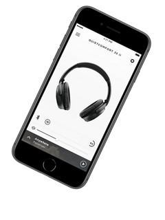 智能手機上呈現 Bose Connect 應用程序